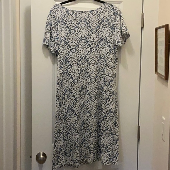 Beautiful Fresh Produce Scoop Neck Short Sleeve Flowy Dress, XL, Excellent Shape - Picture 2 of 3